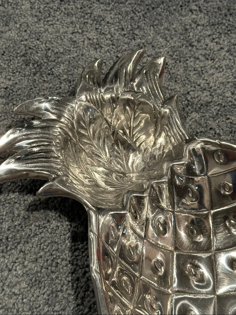 Arthur Court Polished Silver Pineapple Tray